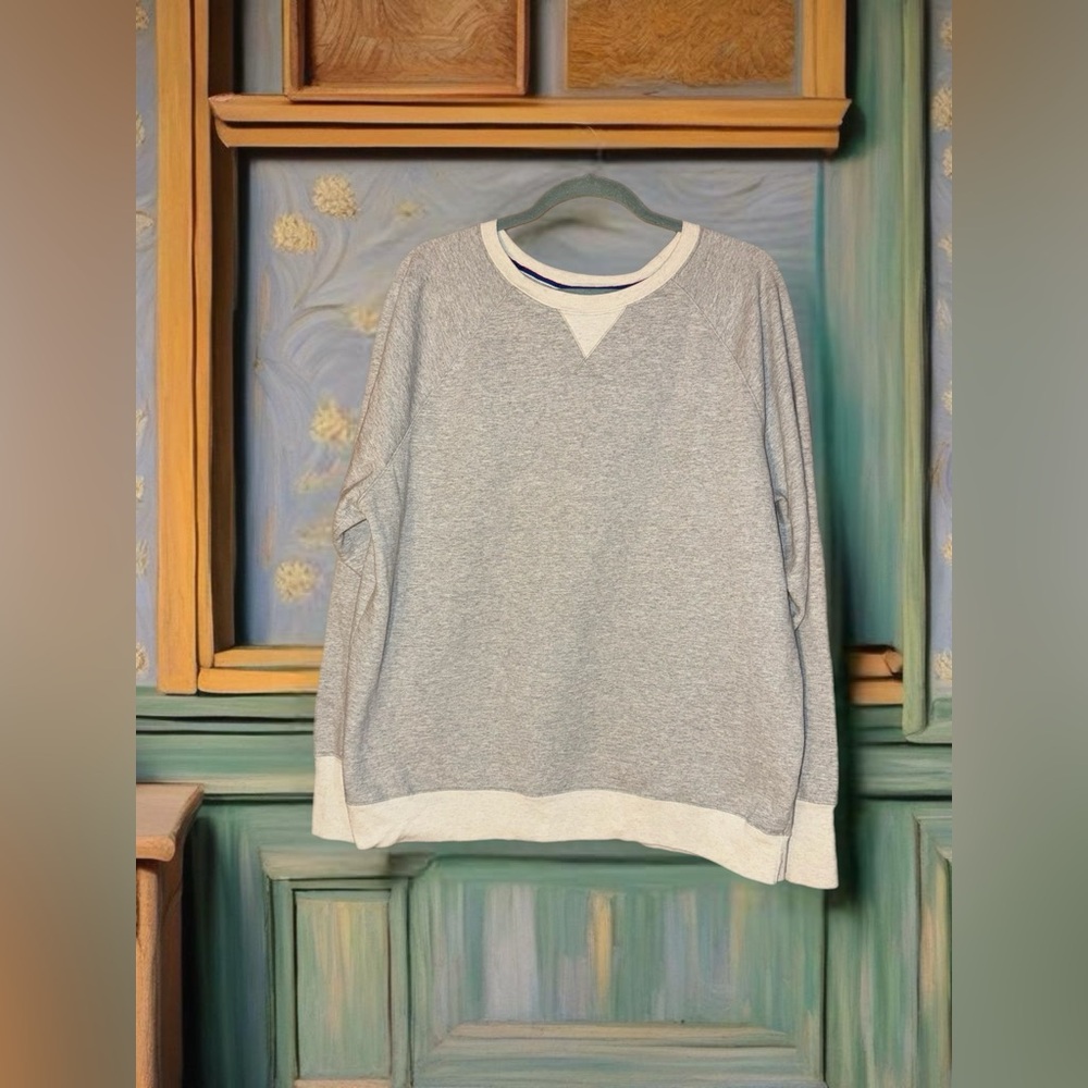 Champion Sweatshirt Women’s Gray with Crew Neck, 2X